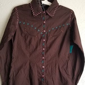 Western wear shirt by Cattlelac Ranch